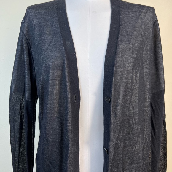 Alexander Wang Double Layer Black Cardigan - Picture 7 of 11